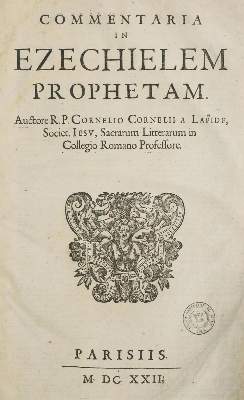 Bild Nr.1: 134-226 Lapide,C.: (Alte Drucke, Handschriften und Theologie)