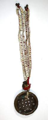 Bild Nr.2: 134-2292 Lange, vierteilige Muschelkette: (Asiatika, Tibet)