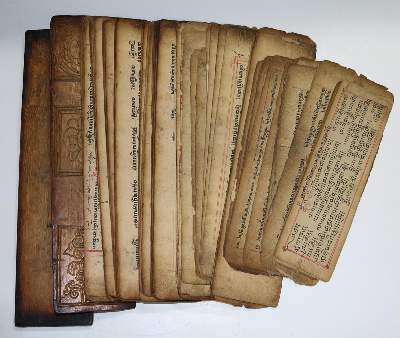 Bild Nr.3: 134-2303 Tibetisches Gebetsbuch.: (Asiatika)