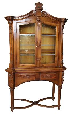 Bild Nr.1: 134-2335 Glasvitrine,: (Möbel)