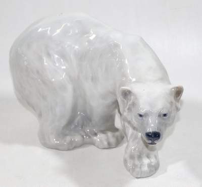 Bild Nr.2: 134-2372 Eisbär Bing & Grohndahl: (Porzellan u. Keramik)