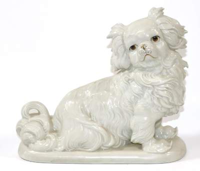 Bild Nr.1: 134-2389 Pekinese: (Porzellan u. Keramik)
