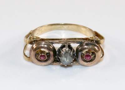 Bild Nr.1: 134-2451 Historischer Damenring: (Schmuck, Ringe)