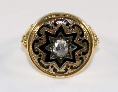 Bild Nr.1: 134-2452 Historischer Diamantring.: (Schmuck, Ringe)