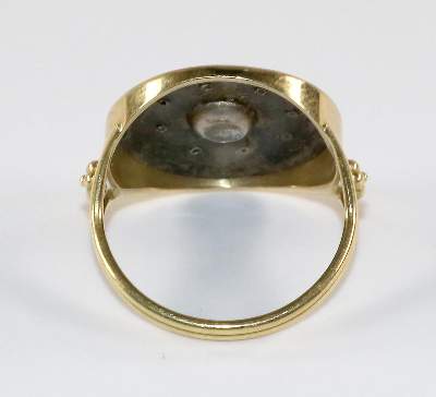 Bild Nr.3: 134-2452 Historischer Diamantring.: (Schmuck, Ringe)