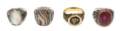 Bild Nr.1: 134-2456 Ringsammlung: (Schmuck)