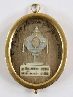 Bild Nr.1: 134-2533 Gedenkanhänger,: (Volkskunst)