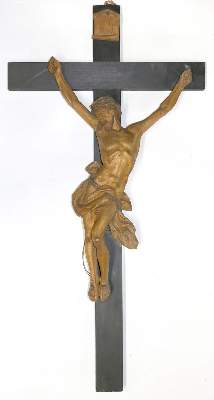 Bild Nr.1: 134-2563 Kruzifix.: (Volkskunst, Religiöse Volkskunst)