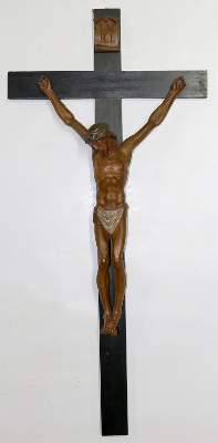 Bild Nr.1: 134-2564 Kruzifix.: (Volkskunst, Religiöse Volkskunst)