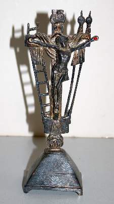Bild Nr.1: 134-2565 Kruzifix: (Volkskunst, Religiöse Volkskunst)