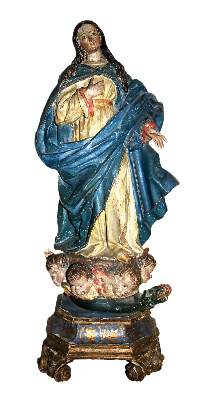 Bild Nr.1: 134-2570 Madonna.: (Volkskunst, Religiöse Volkskunst)