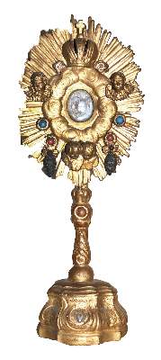 Bild Nr.1: 134-2579 Monstranz: (Volkskunst, Religiöse Volkskunst)
