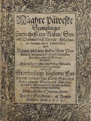 Bild Nr.1: 134-263 Meldorp (Ps. Hinricsonius Jonas).: (Alte Drucke, Handschriften und Theologie)