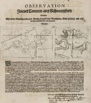 Bild Nr.1: 134-2687 Komet.: (Varia, Astronomie, Regensburg)