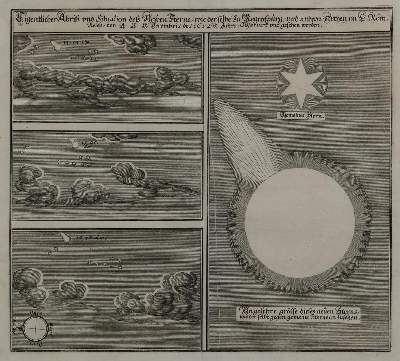 Bild Nr.2: 134-2687 Komet.: (Varia, Astronomie, Regensburg)