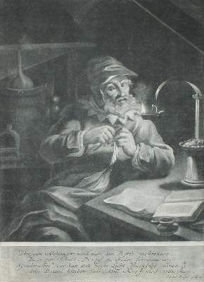 Bild Nr.1: 134-2690 Alchemist.: (Varia, Berufe)