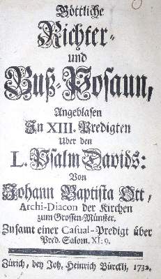 Bild Nr.1: 134-276 Ott,J.B.: (Alte Drucke, Handschriften und Theologie)