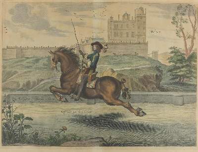 Bild Nr.1: 134-2808 Reitschule.: (Varia, Reitsport)