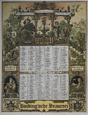 Bild Nr.1: 134-2816 Binding Brauerei, Frankfurt a.M.: (Varia, Werbung, Getränke)