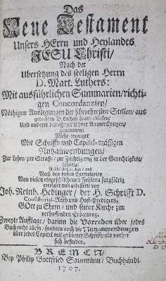 Bild Nr.1: 134-29 Biblia germanica.: (Bibeln)