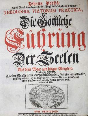 Bild Nr.1: 134-298 Porst,J.: (Alte Drucke, Handschriften und Theologie)