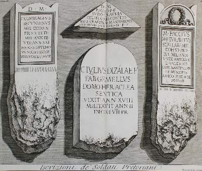 Bild Nr.1: 134-3051 Piranesi,G.B.: (Ausland, Italien, Rom)