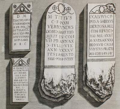 Bild Nr.1: 134-3052 Piranesi,G.B.: (Ausland, Italien, Rom)