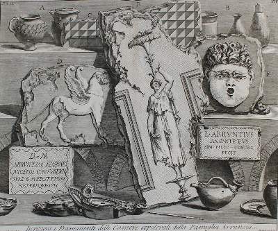 Bild Nr.1: 134-3057 Piranesi,G.B.: (Ausland, Italien, Rom)