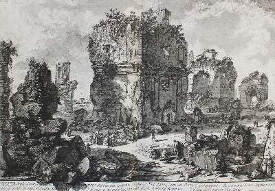 Bild Nr.1: 134-3074 Piranesi,G.B.: (Ausland, Italien, Rom)