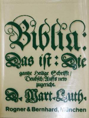Bild Nr.1: 134-31 Biblia germanica.: (Bibeln)