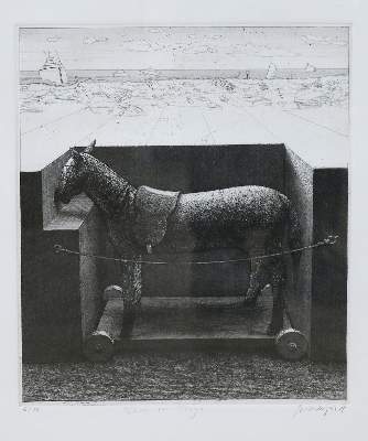 Bild Nr.5: 134-3230 Baumgartl, Moritz: (Künstlergraphik)