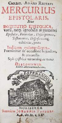 Bild Nr.1: 134-326 Rupertus,C.A.: (Alte Drucke, Handschriften und Theologie)