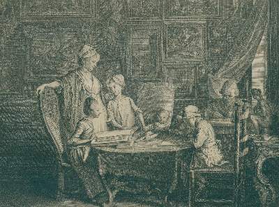 Bild Nr.1: 134-3326 Chodowiecki, Daniel Nikolaus: (Künstlergraphik)