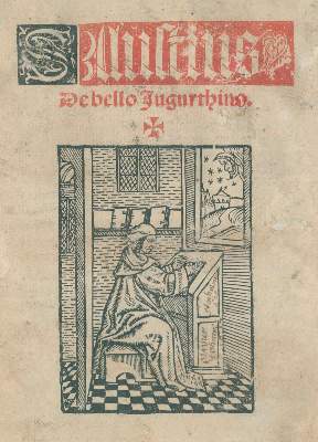 Bild Nr.1: 134-333 Sallustius Crispus, Caius.: (Alte Drucke, Handschriften und Theologie)