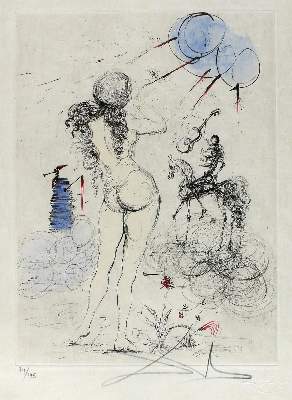 Bild Nr.3: 134-3365 Dali,Salvador: (Künstlergraphik)