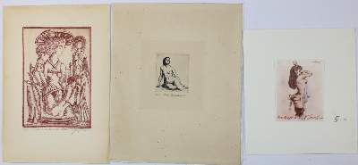 Bild Nr.2: 134-3477 Quante, Otto: (Künstlergraphik, Erotika - Galantes)