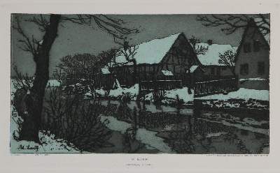 Bild Nr.2: 134-3542 Gesellschaft für vervielfältigende Kunst.: (Künstlergraphik)