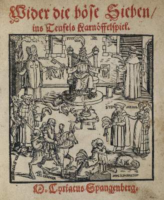 Bild Nr.1: 134-356 Spangenberg, Cyriacus: (Alte Drucke, Handschriften und Theologie)