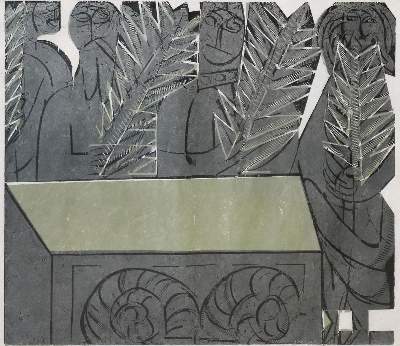 Bild Nr.1: 134-3574 Grieshaber, HAP: (Künstlergraphik)