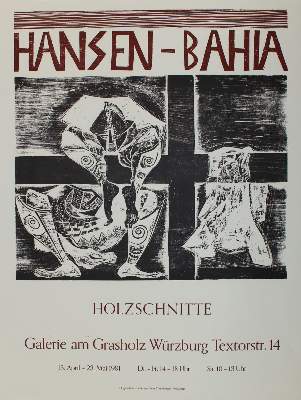 Bild Nr.1: 134-3615 Hansen-Bahia, Karl-Heinz: (Künstlergraphik)