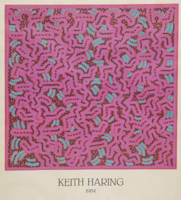Bild Nr.1: 134-3619 Haring, Keith: (Künstlergraphik)