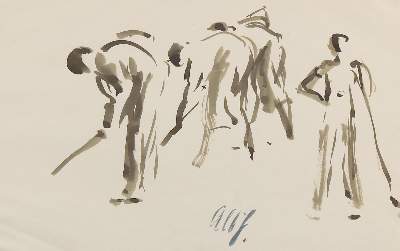 Bild Nr.3: 134-3625 Haueisen, Albert: (Künstlergraphik)