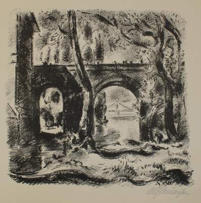 Bild Nr.2: 134-3626 Haueisen, Albert: (Künstlergraphik)
