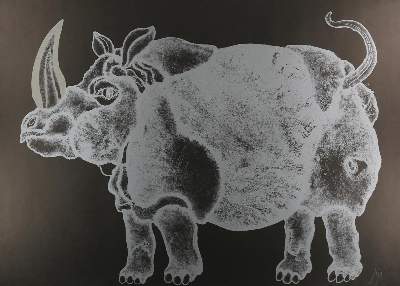 Bild Nr.2: 134-3707 Jäger, Bernhard: (Künstlergraphik)