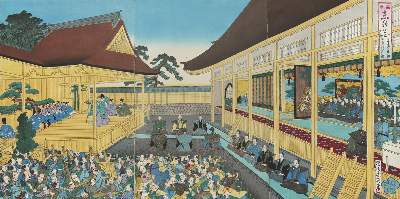 Bild Nr.1: 134-3715 Chikanobu, Toyohara: (Künstlergraphik, Japan)