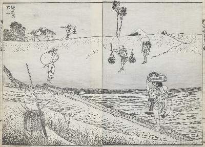 Bild Nr.1: 134-3719 Hokusai, Katsushika: (Künstlergraphik, Japan)