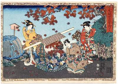 Bild Nr.1: 134-3723 Kunisada, Utagawa: (Künstlergraphik, Japan)