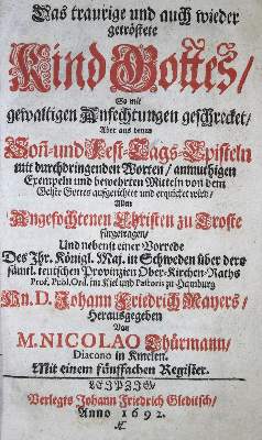 Bild Nr.1: 134-377 Thürmann,N.: (Alte Drucke, Handschriften und Theologie)