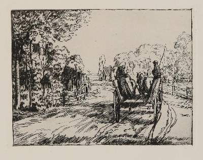 Bild Nr.1: 134-3774 Kalckreuth, Leopold Graf von: (Künstlergraphik)