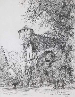 Bild Nr.1: 134-3776 Kallmorgen, Friedrich: (Künstlergraphik)
